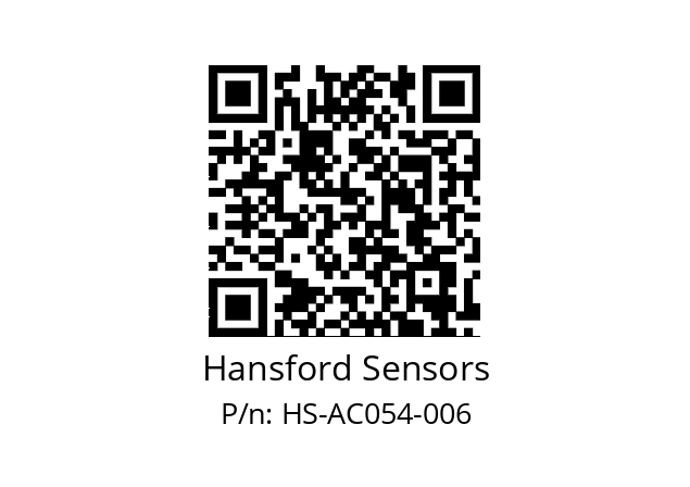   Hansford Sensors HS-AC054-006