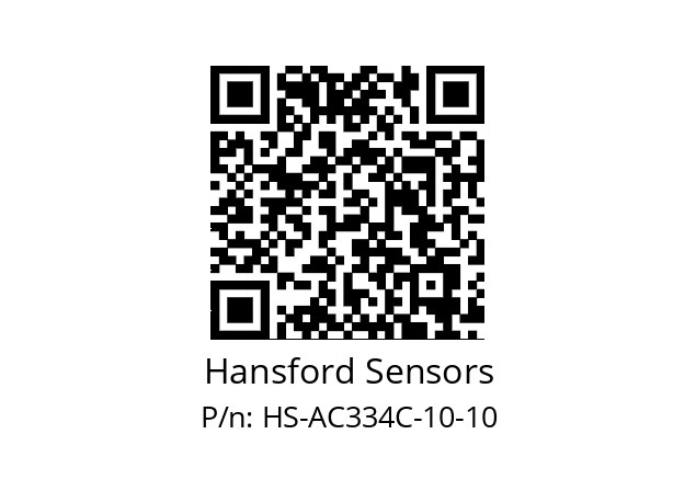   Hansford Sensors HS-AC334C-10-10