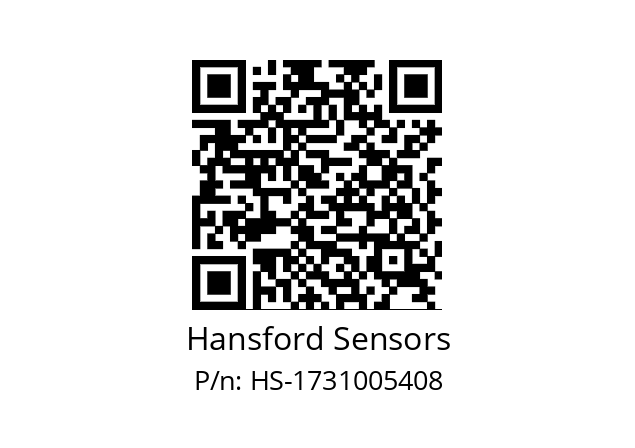   Hansford Sensors HS-1731005408