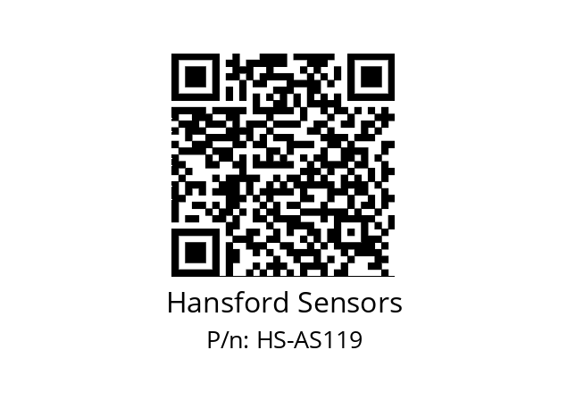   Hansford Sensors HS-AS119