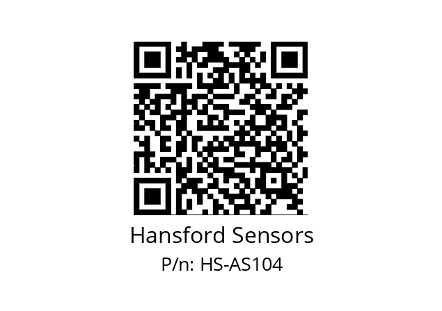   Hansford Sensors HS-AS104