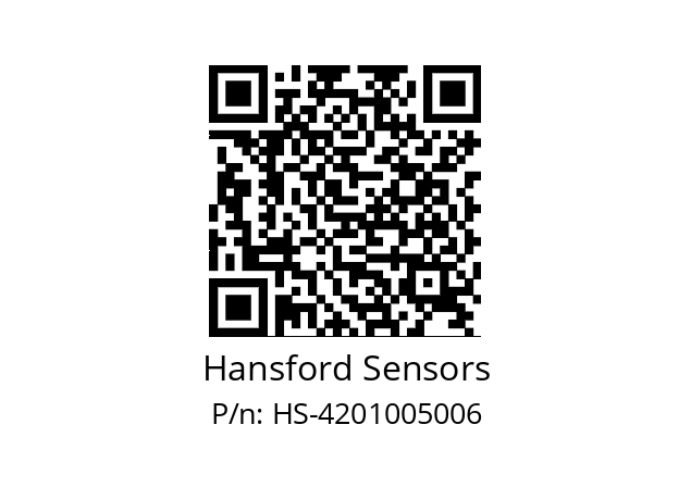   Hansford Sensors HS-4201005006