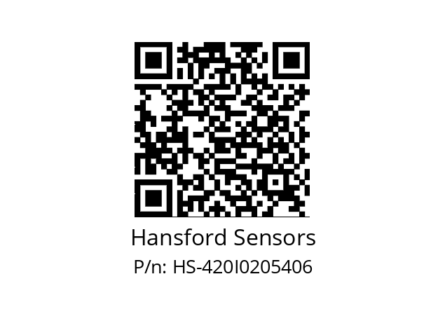   Hansford Sensors HS-420I0205406