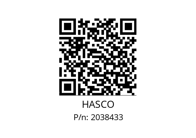   HASCO 2038433