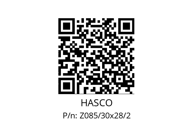   HASCO Z085/30x28/2