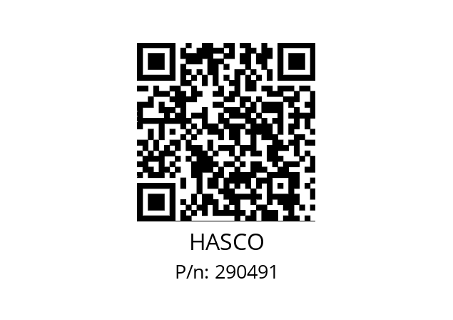   HASCO 290491