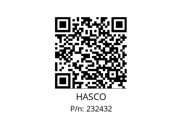   HASCO 232432