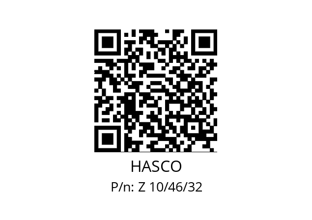   HASCO Z 10/46/32