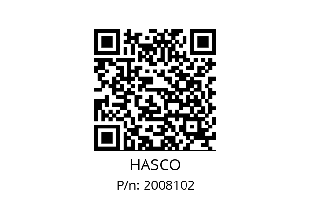   HASCO 2008102