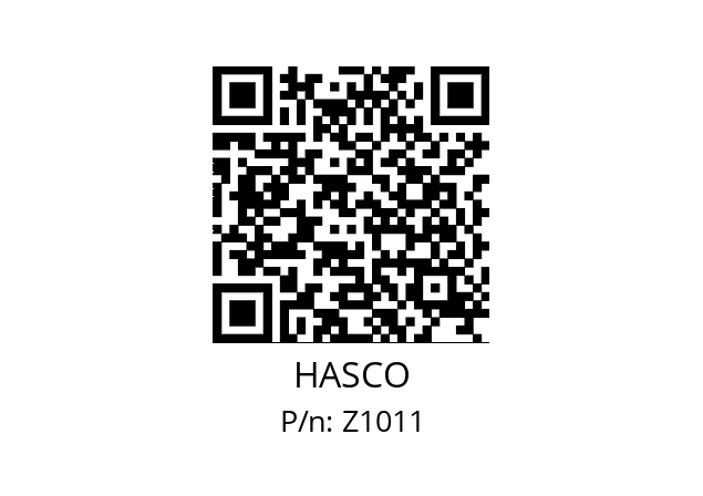   HASCO Z1011