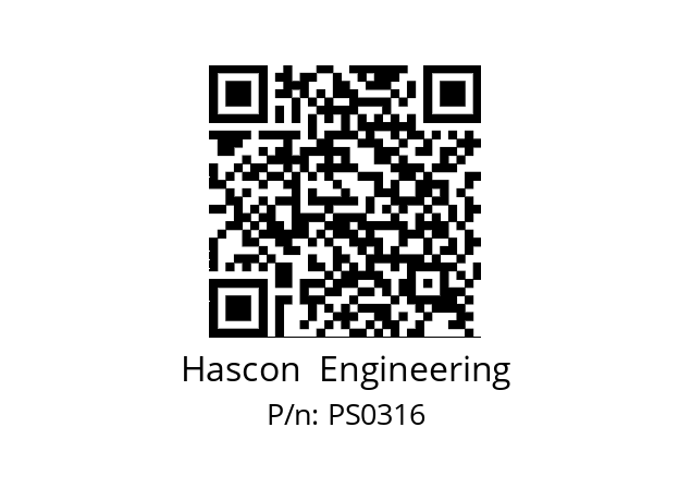   Hascon  Engineering PS0316