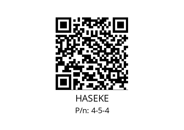   HASEKE 4-5-4