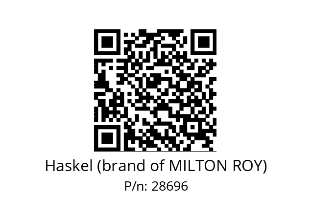   Haskel (brand of MILTON ROY) 28696