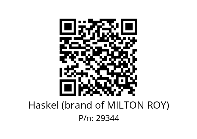   Haskel (brand of MILTON ROY) 29344