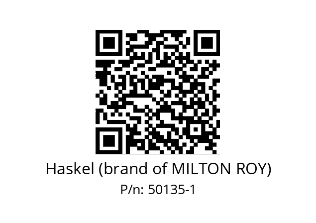   Haskel (brand of MILTON ROY) 50135-1