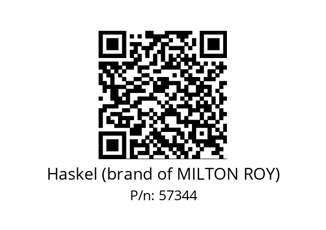   Haskel (brand of MILTON ROY) 57344