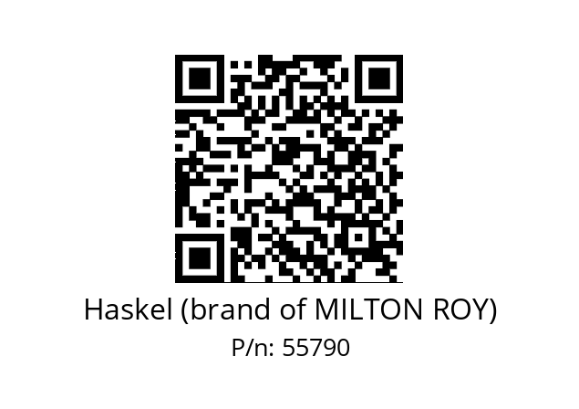   Haskel (brand of MILTON ROY) 55790