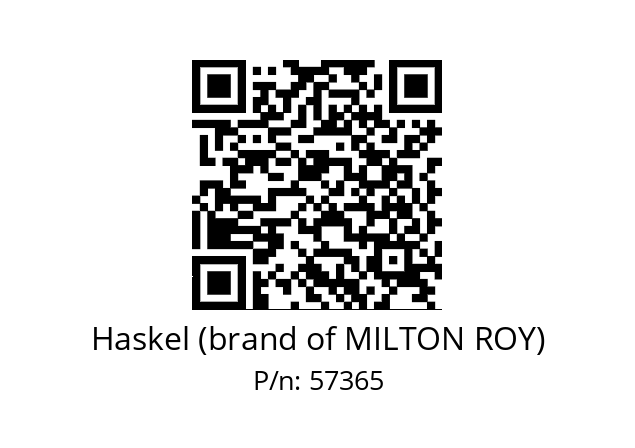   Haskel (brand of MILTON ROY) 57365