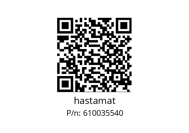   hastamat 610035540