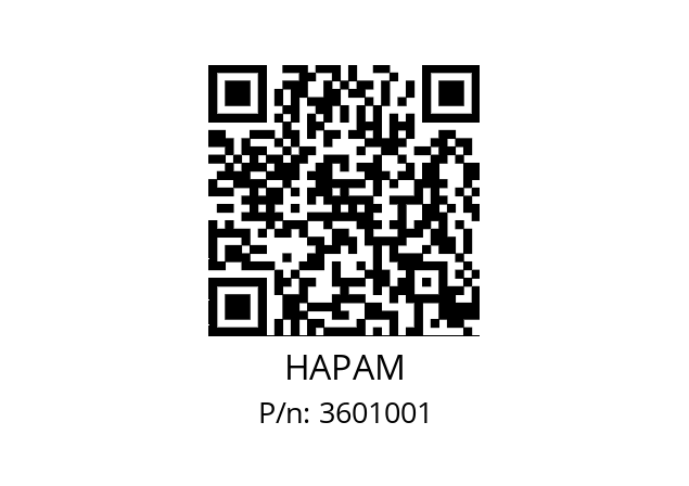   HAPAM 3601001