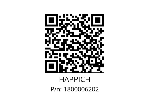   HAPPICH 1800006202