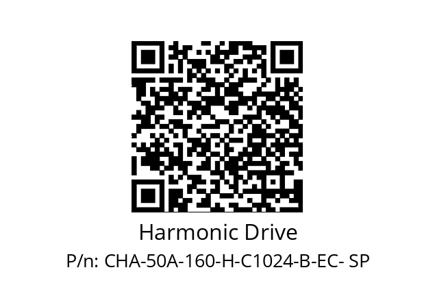   Harmonic Drive CHA-50A-160-H-C1024-B-EC- SP