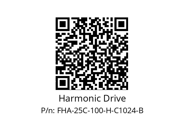   Harmonic Drive FHA-25C-100-H-C1024-B