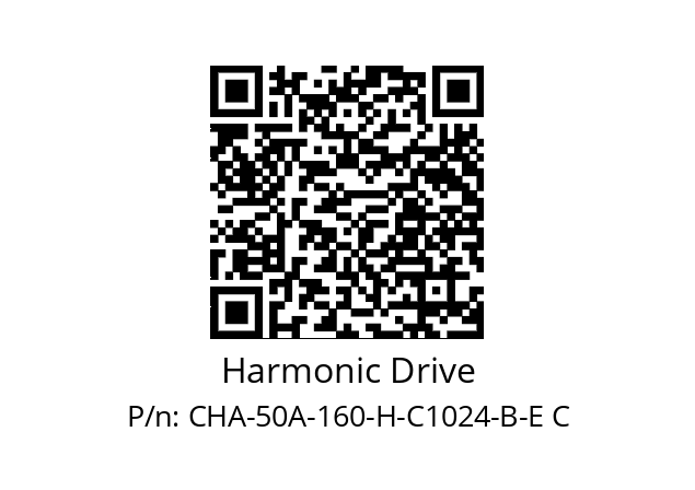   Harmonic Drive CHA-50A-160-H-C1024-B-E C