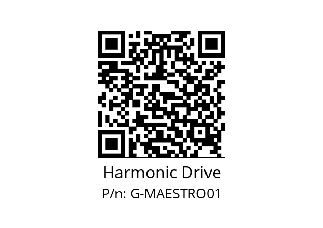   Harmonic Drive G-MAESTRO01