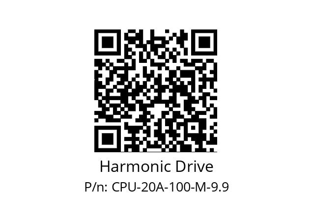   Harmonic Drive CPU-20A-100-M-9.9