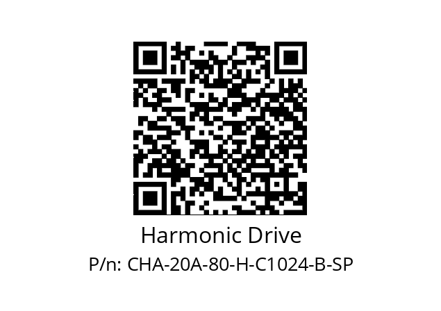   Harmonic Drive CHA-20A-80-H-C1024-B-SP