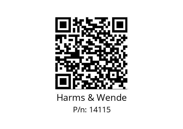   Harms & Wende 14115