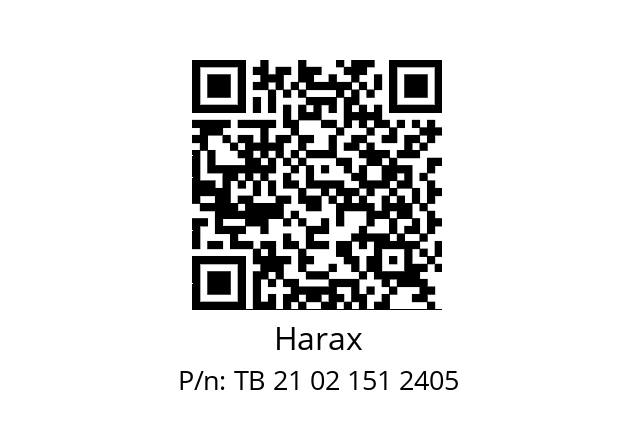   Harax TB 21 02 151 2405