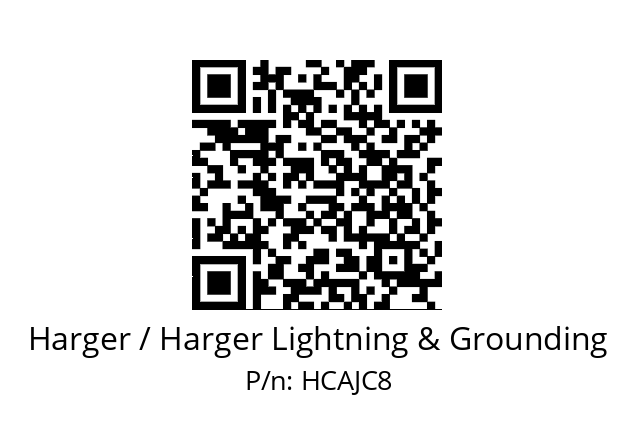   Harger / Harger Lightning & Grounding HCAJC8