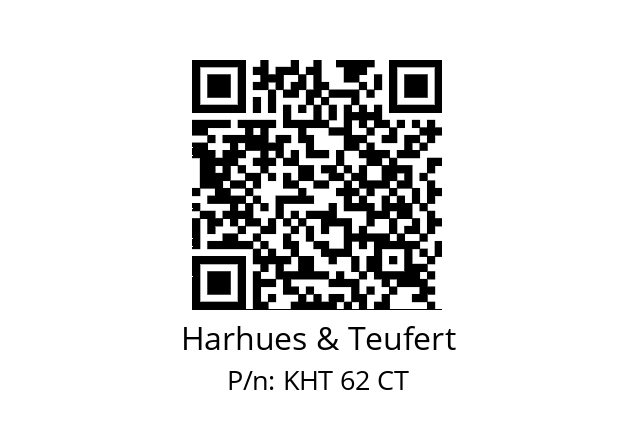   Harhues & Teufert KHT 62 CT