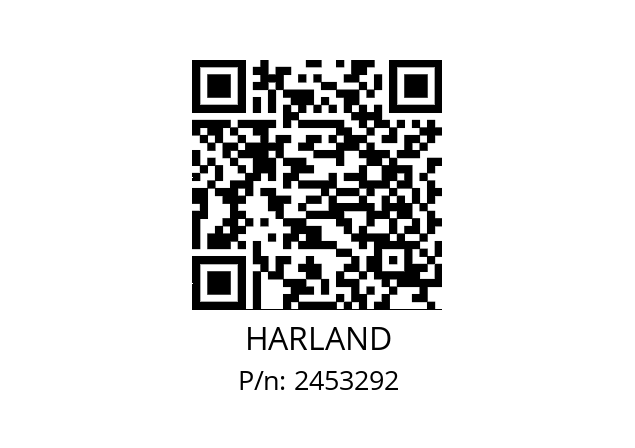   HARLAND 2453292