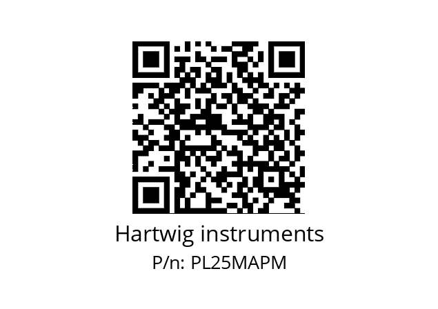   Hartwig instruments PL25MAPM