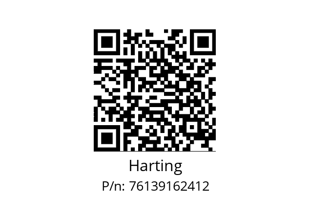   Harting 76139162412