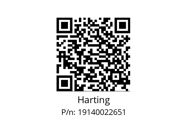   Harting 19140022651