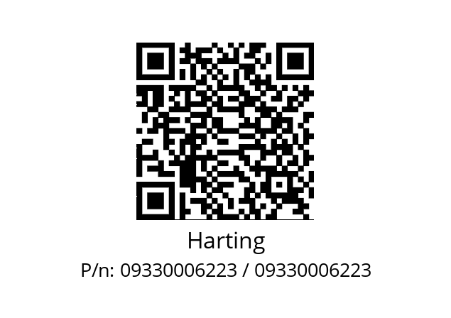   Harting 09330006223 / 09330006223