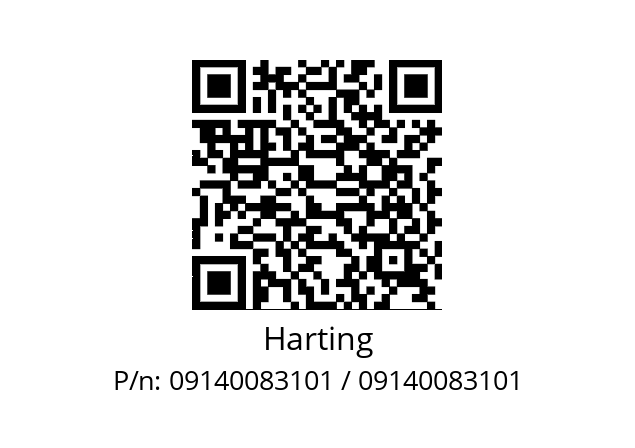   Harting 09140083101 / 09140083101