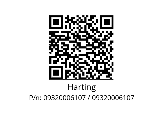   Harting 09320006107 / 09320006107