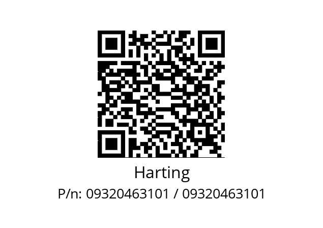   Harting 09320463101 / 09320463101