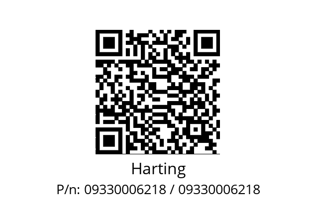   Harting 09330006218 / 09330006218