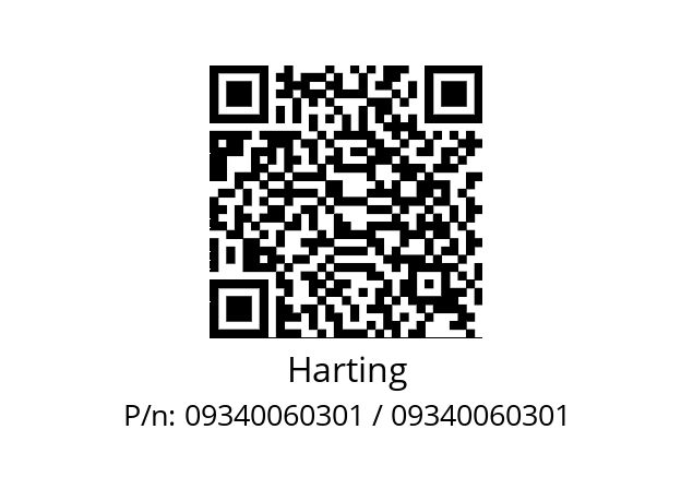   Harting 09340060301 / 09340060301