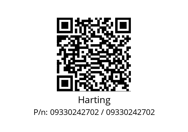   Harting 09330242702 / 09330242702