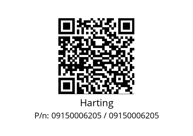   Harting 09150006205 / 09150006205