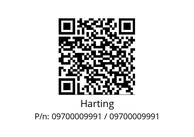   Harting 09700009991 / 09700009991