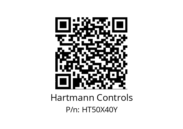   Hartmann Controls HT50X40Y