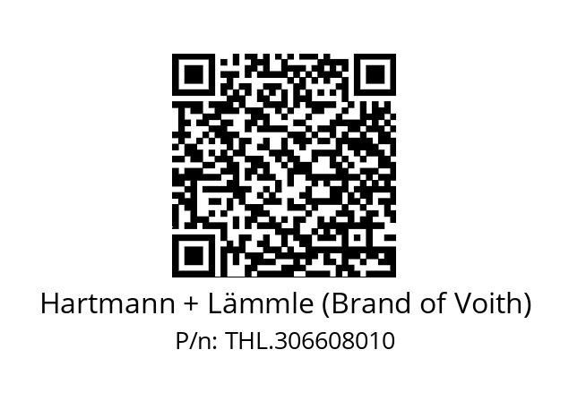   Hartmann + Lämmle (Brand of Voith) THL.306608010